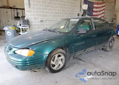 1999 Pontiac Grand Am Se из США, поврежденный, VIN 1G2NE52T0XM701933